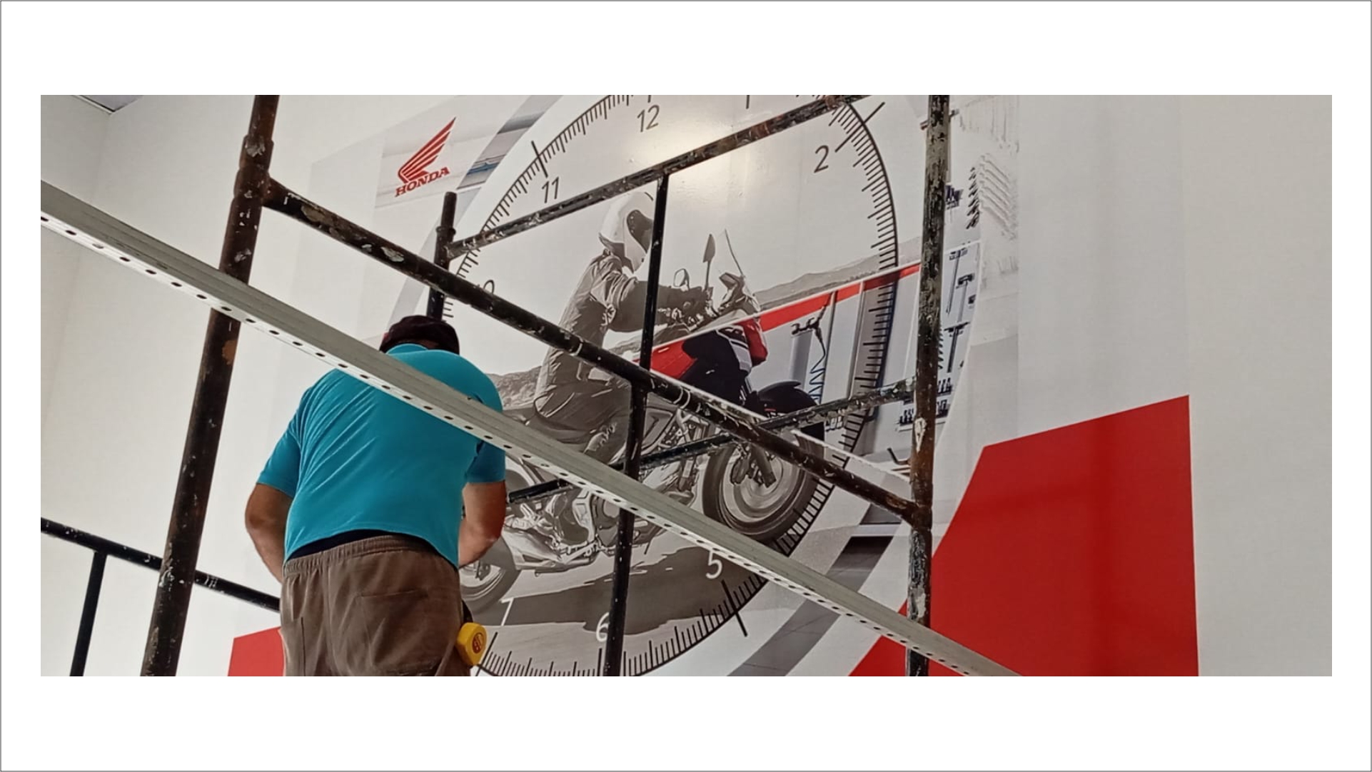 Adesivo grande formato